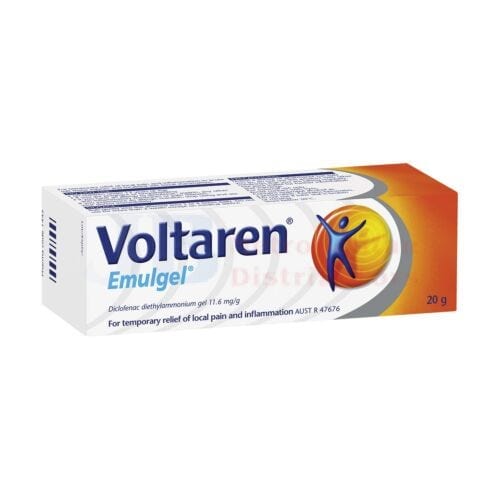 Voltaren Individual Voltaren Emulgel 20g 9310130865204 JBM1333 Voltaren Emulgel 20g