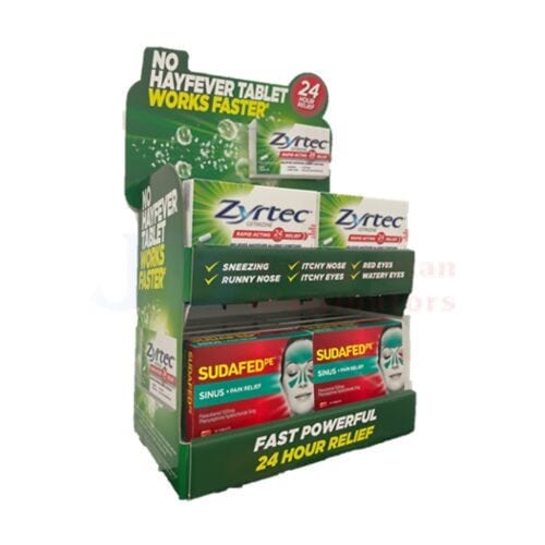 Zyrtec Individual Zyrtec & Sudafed Pre Pack (24 Piece) JBM1557 Zyrtec & Sudafed Pre Pack (24 Piece)